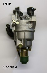 16HP Carburetor Side