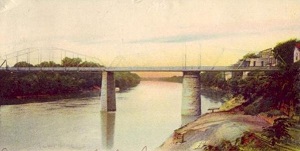Alabama River Bridge at Selma 1907