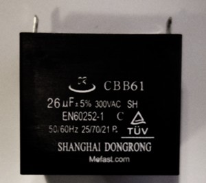 CBB61 26uF 350VAC