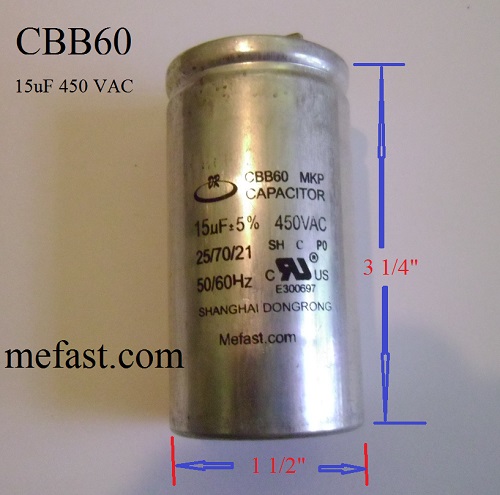CBB60 Capacitor