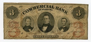 Cival War era bank note