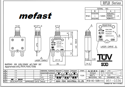 TC2 Ol0 C1 Rong Feng Circuit Breaker