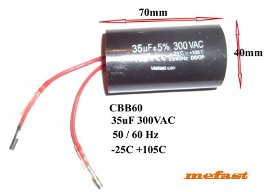 CBB60 35uF 300VAC