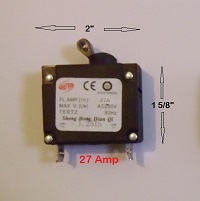 Sheng Hong 27A Circuit Breaker